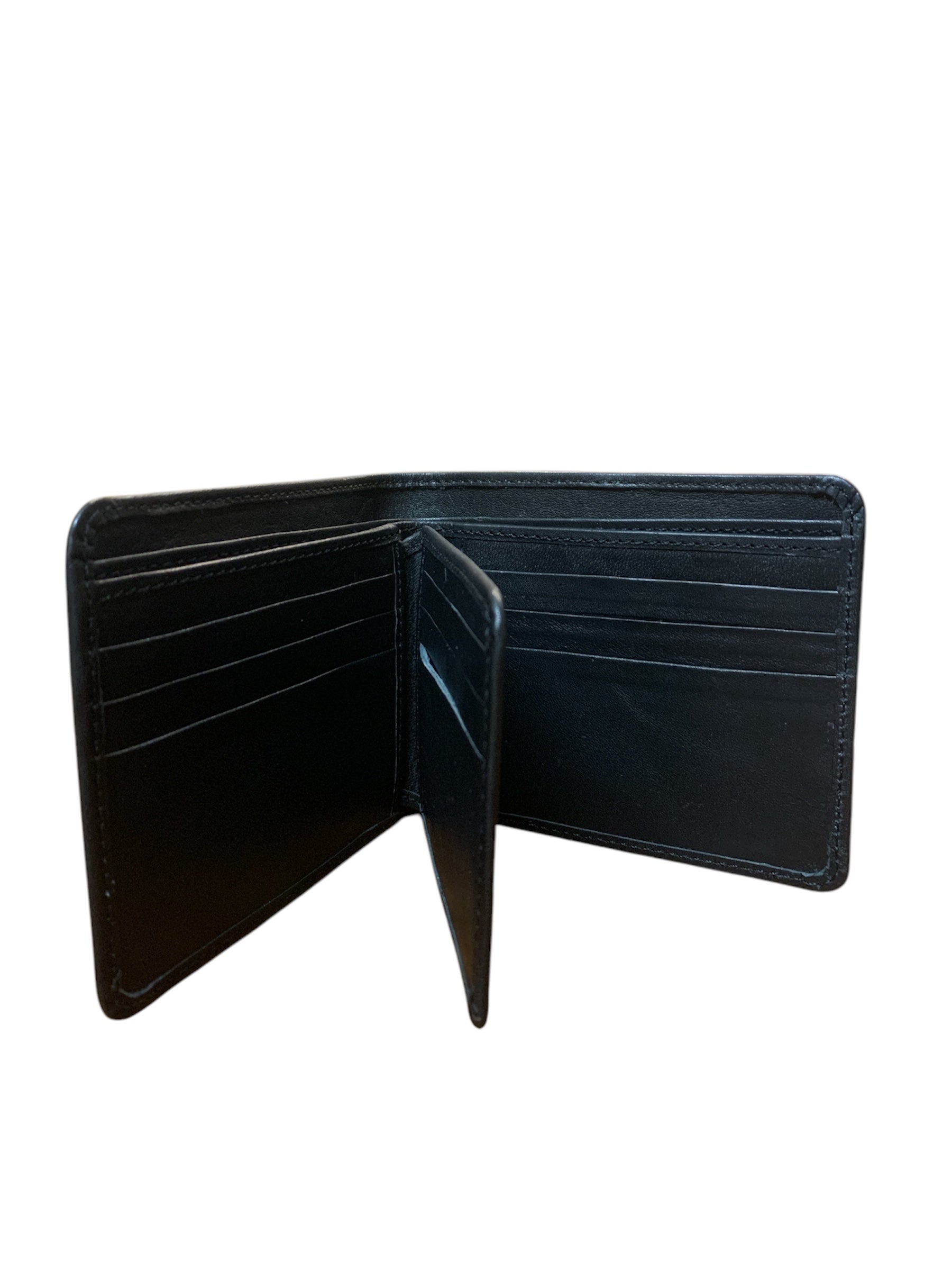 Genuine leather wallet- black
