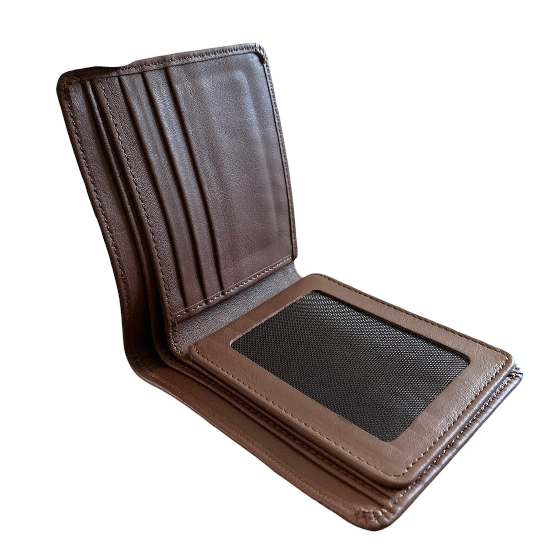 Genuine leather wallet- Brown