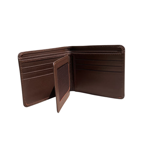 Genuine Leather wallet- Dark Brown